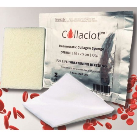 Haemostatic Collagen Sponge (Collaclot) 10x7.5cm